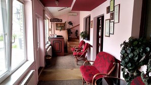 Sala de estar en el lobby