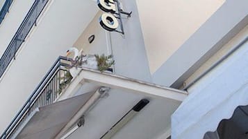 Fassade der Unterkunft