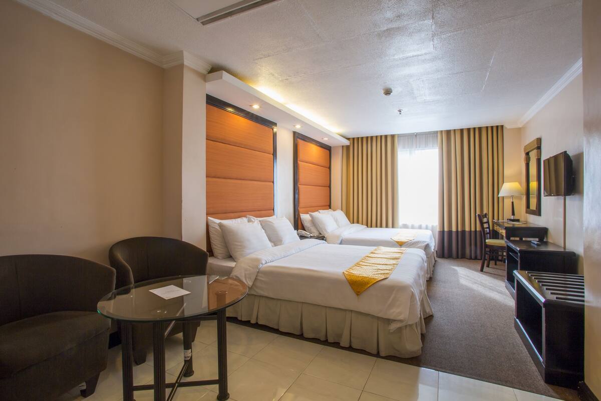 Deluxe Double Room | Memory foam beds, minibar, in-room safe, desk