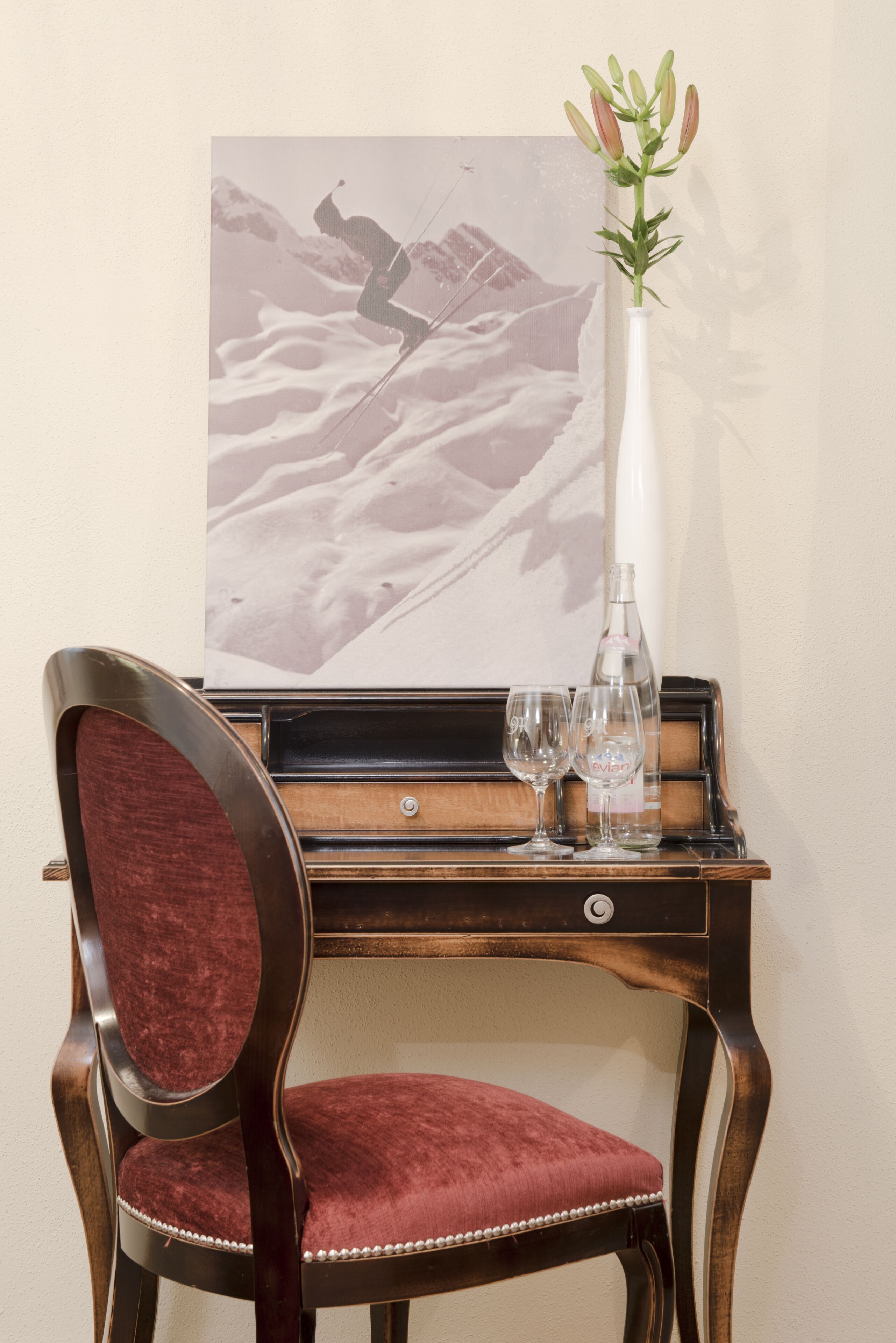 superior double room, mountain view, annex building | hypo-allergenic bedding, minibar, in-room safe, desk