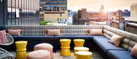 Terrasse sur le toit