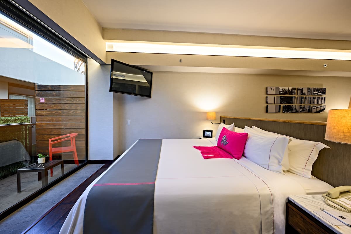 1 slaapkamer, luxe beddengoed, een kluis op de kamer
