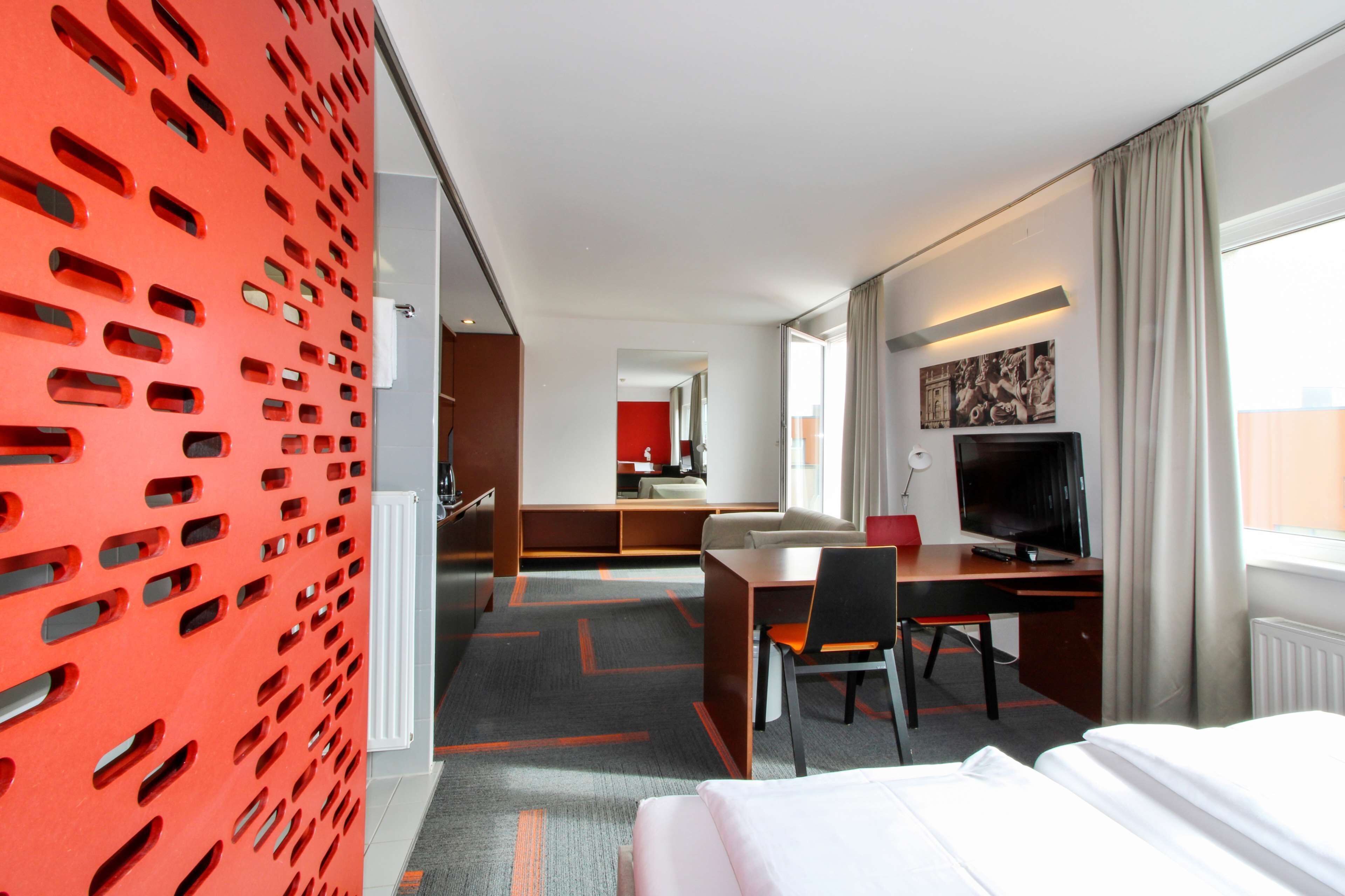 Apartment, 1 Schlafzimmer | Allergikerbettwaren, Verdunkelungsvorhänge, schallisolierte Zimmer