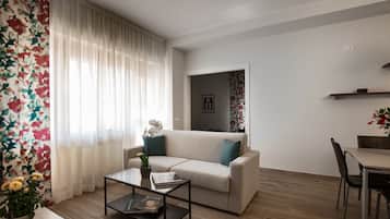 Deluxe apartman (size L) | Nappali | LCD-tévé