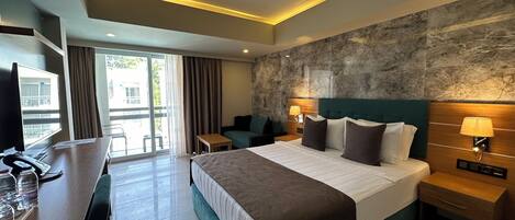 Habitación estándar, 1 habitación | Ropa de cama de alta calidad y minibar