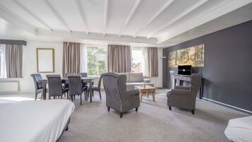 Apartment | Wohnbereich | Flachbildfernseher, Pay-TV