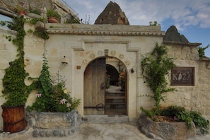 Entrée de l’hébergement