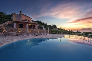 Seasonal outdoor pool, open 9:00 AM to 9:00 PM, pool umbrellas - Agallis Corfu Village Residence (Corfu)