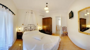 Villa, 2 Bedrooms, Pool Access (Galini) | Laptop workspace, soundproofing, iron/ironing board - Agallis Corfu Village Residence (Corfu)