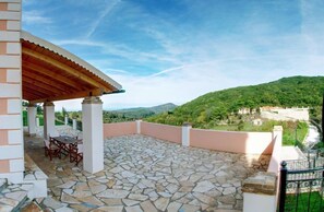 Villa, 2 Bedrooms, Pool Access (Galini) | Balcony view - Agallis Corfu Village Residence (Corfu)