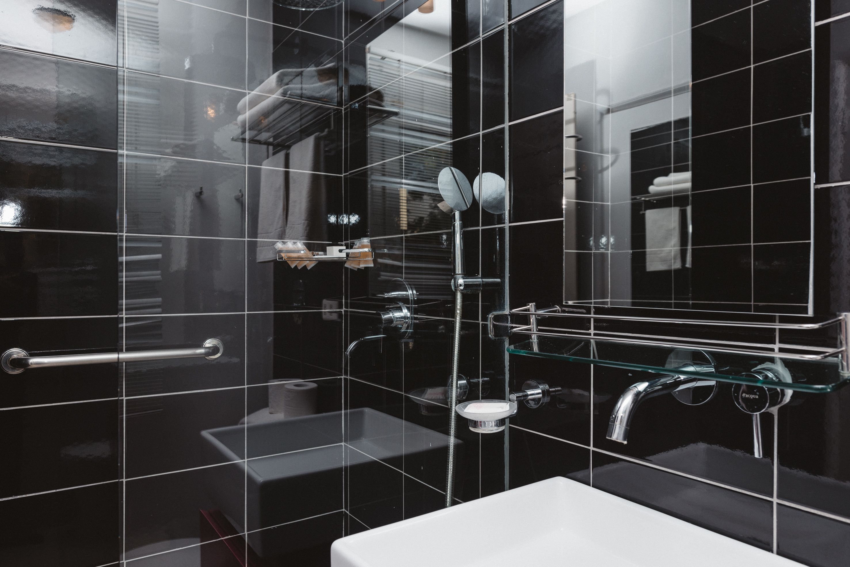Standard-Apartment, 1 Schlafzimmer | Dusche im Bad