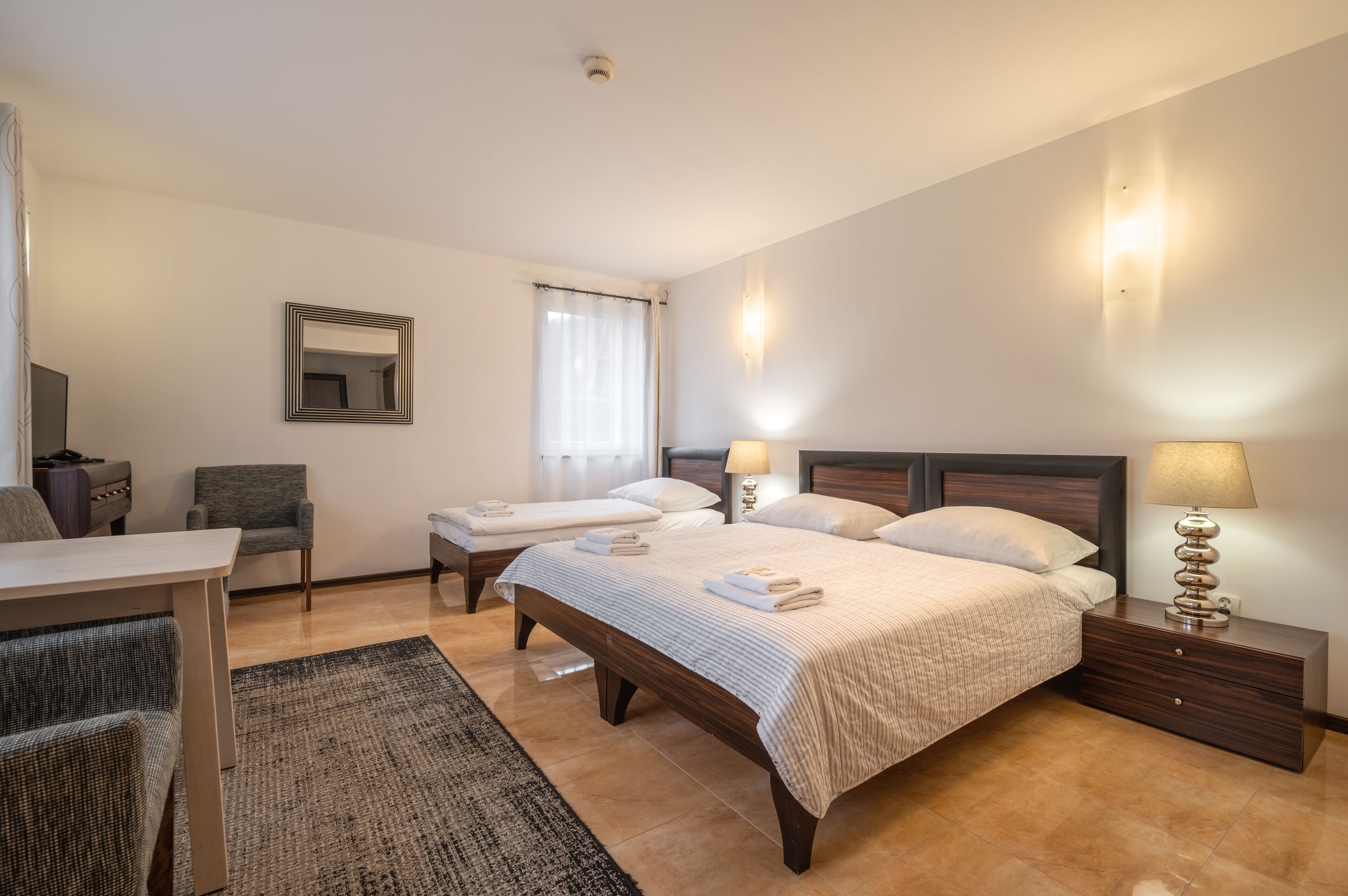 triple room | 1 bedroom, premium bedding, iron/ironing board, free wifi