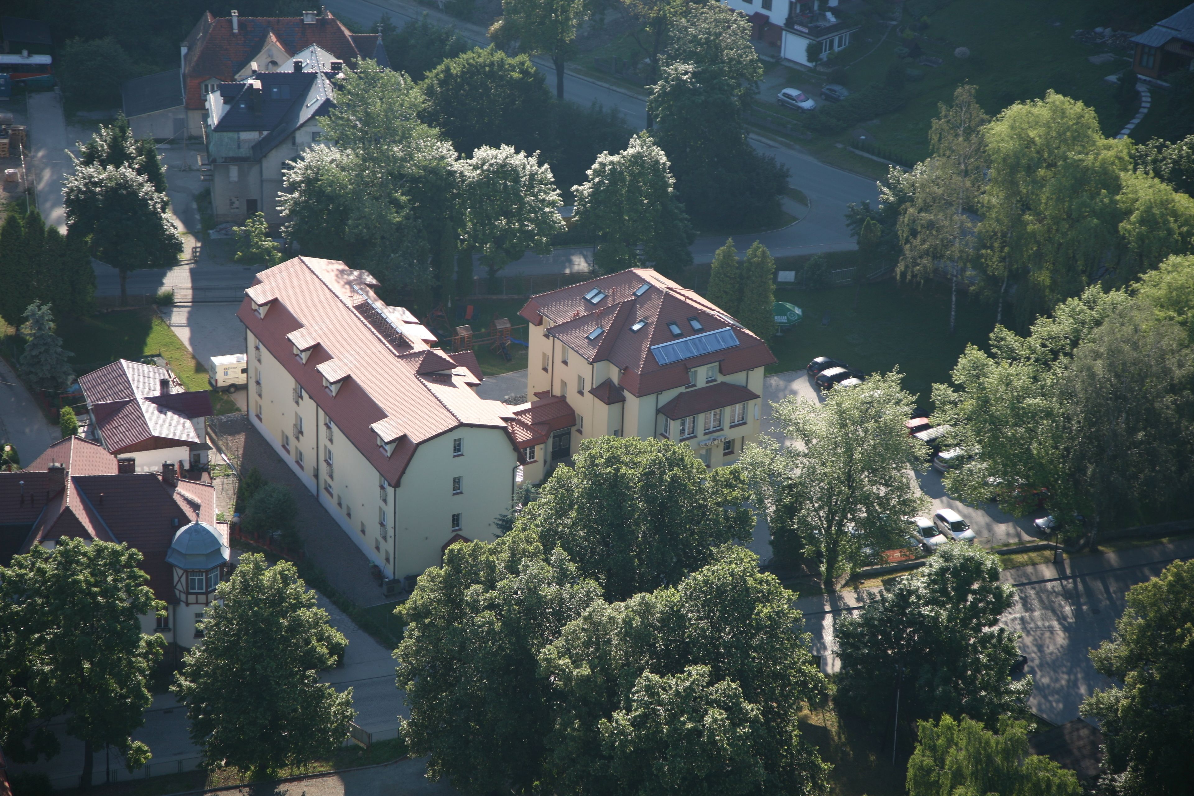 aerial view