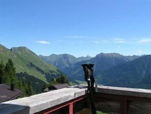 Vista del balcone