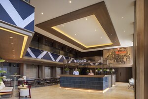 Interior entrance