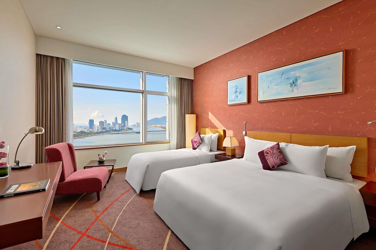 Family Room, Multiple Beds, City View | Minibar, in-room safe, desk, blackout drapes