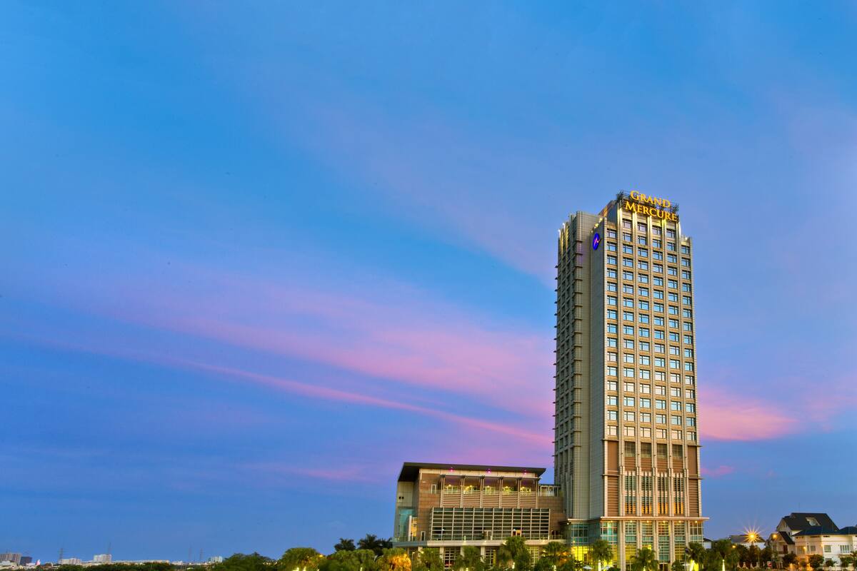 front of property – evening/night