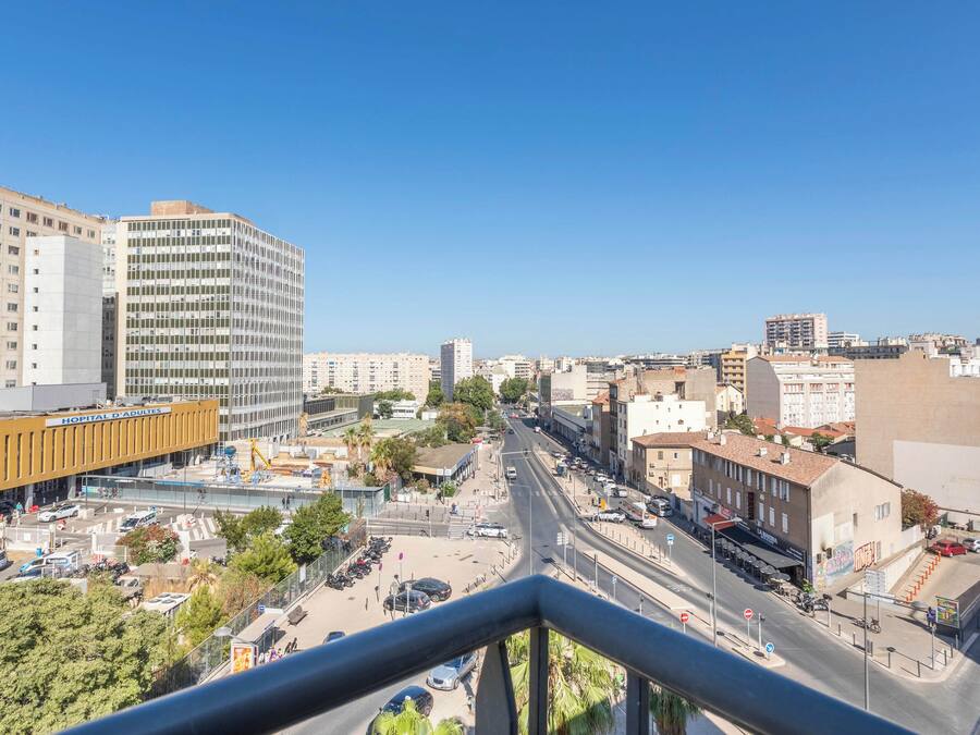 Vue depuis l’hébergement