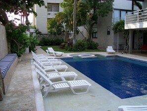 Outdoor pool - Santorini Villas (Santa Marta)