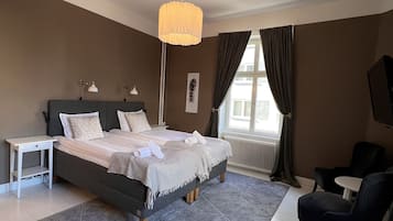 Superior Twin kamer | Luxe beddengoed, donzen dekbedden, pillowtop-bedden