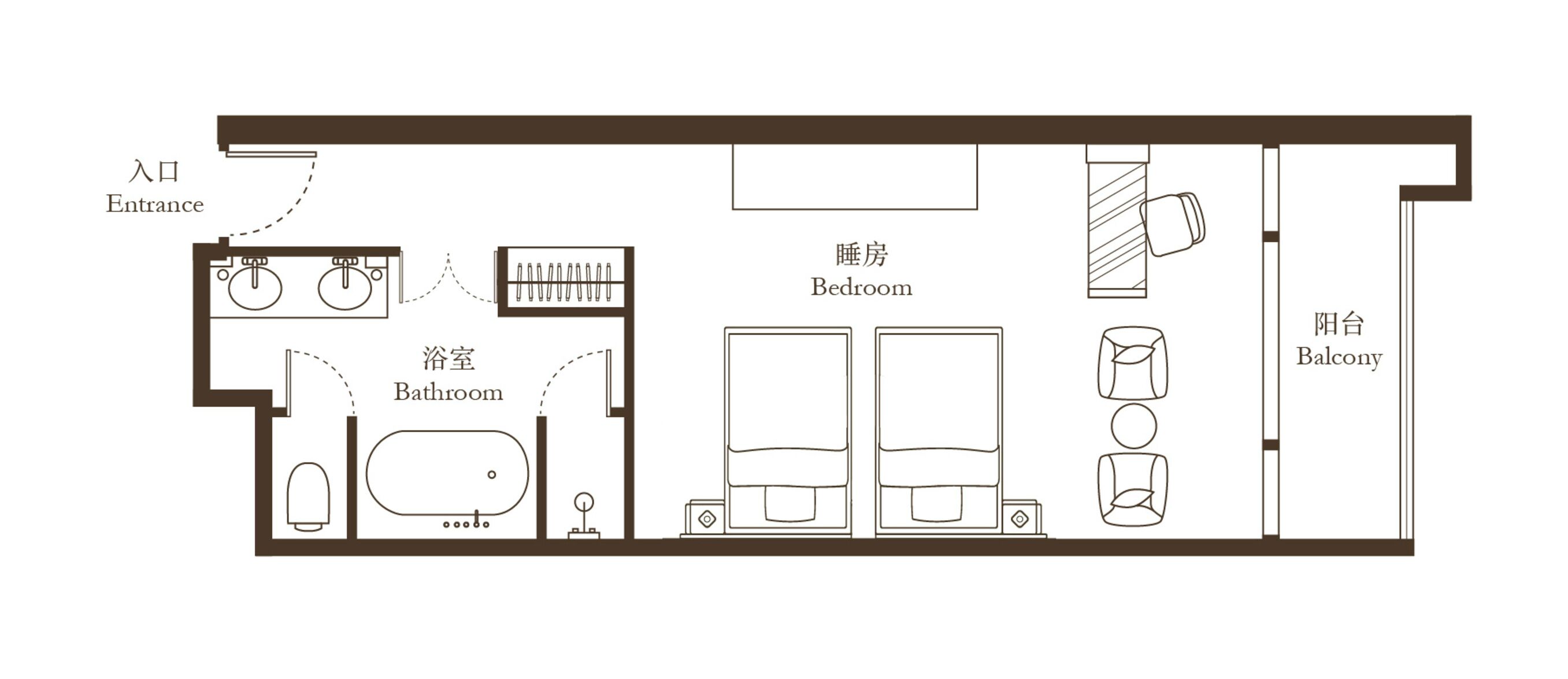 free minibar, in-room safe, desk, laptop workspace