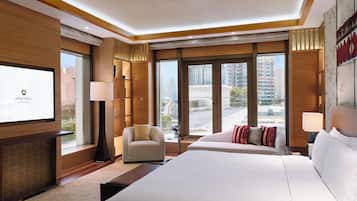 Free minibar, in-room safe, desk, laptop workspace