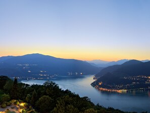 Blick von der Unterkunft