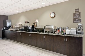 Desayuno buffet incluido todos los días 