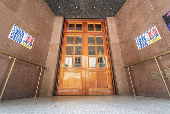 Entrada de la propiedad