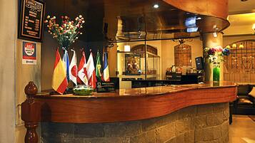 Inn-/utsjekkingsautomat