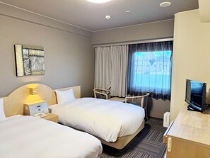 Desk, free WiFi, bed sheets - Hotel Route - Inn Tokyo Asagaya (Tokyo)