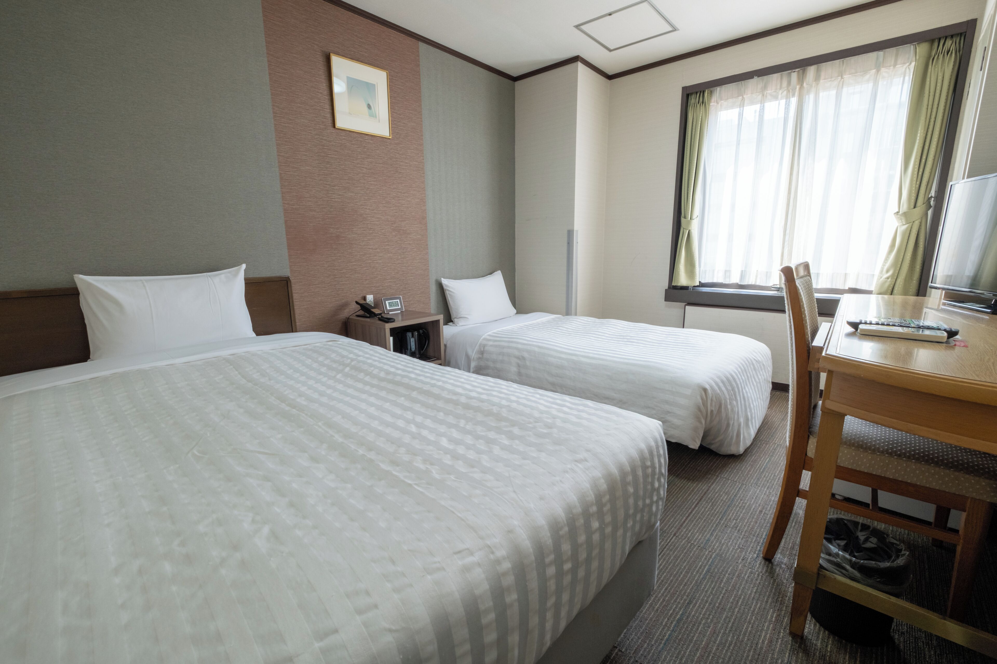 Studio Twin Room, 1 Single Bed + 1 Sofa bed, Smoking (Electronic Cigarette Only) | In-room safe, laptop workspace, iron/ironing board, free WiFi