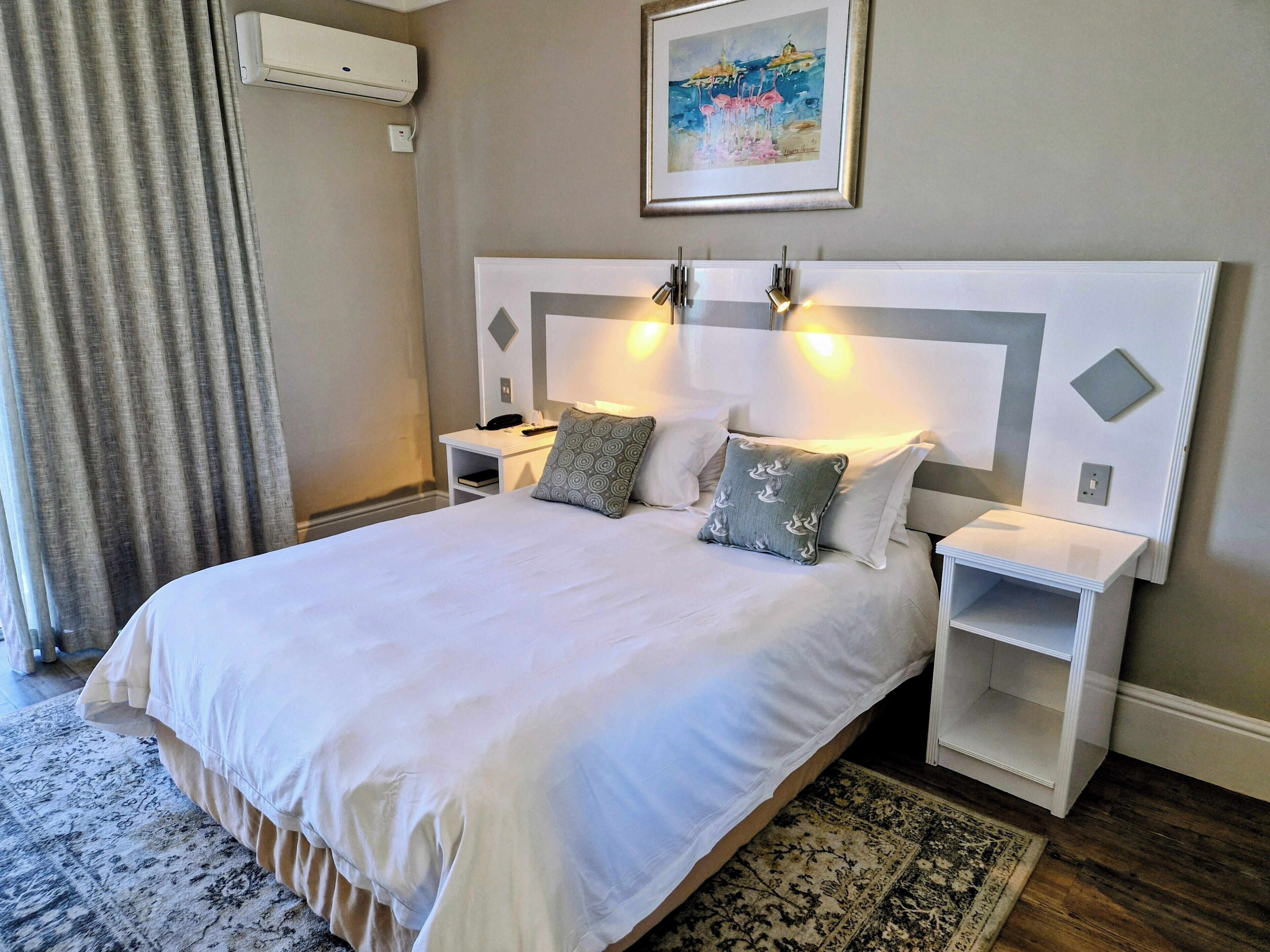 Dobbeltrom – comfort, havutsikt, sjøvendt | Sengetøy i egyptisk bomull og sengetøy av topp kvalitet