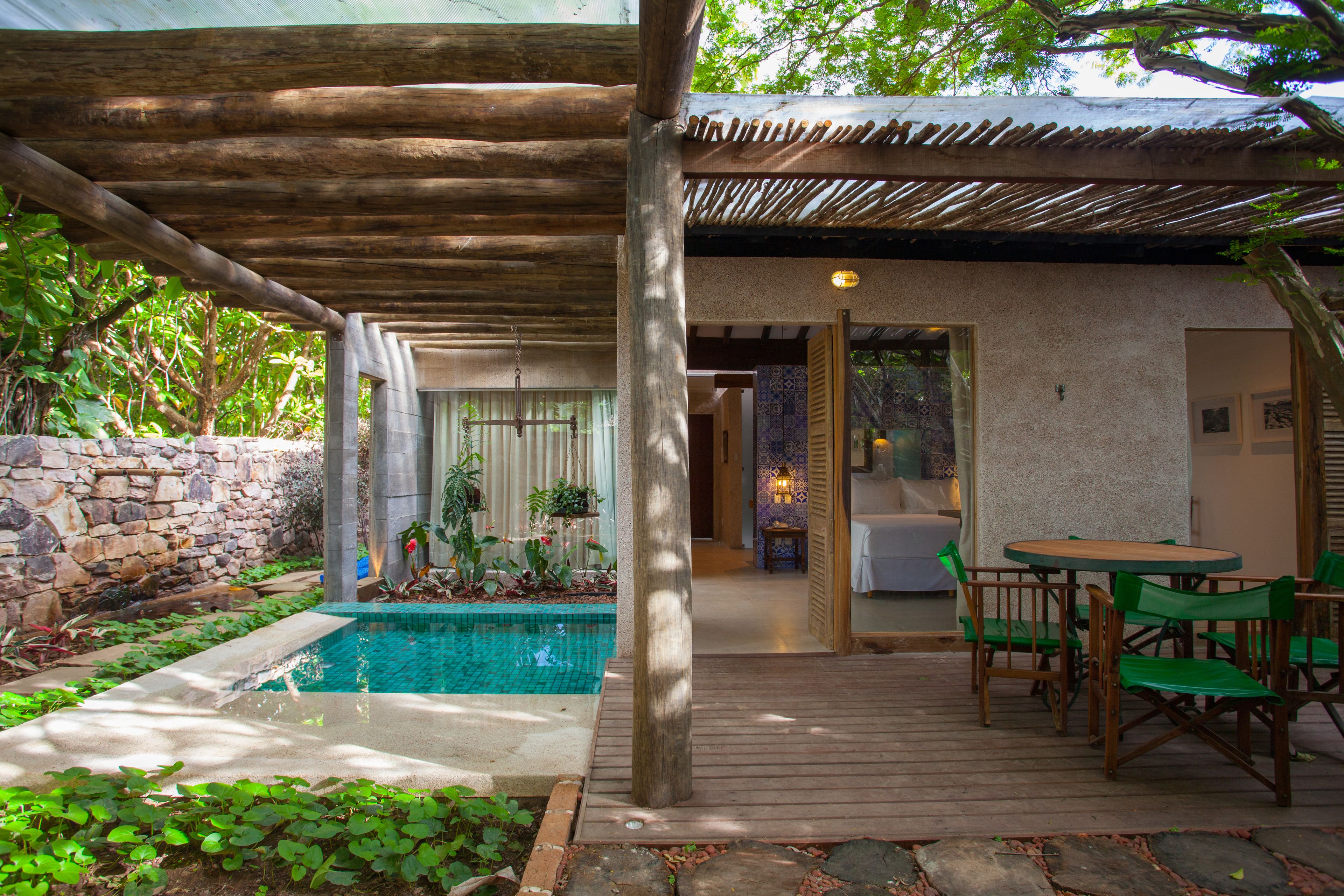 Romantic Double Room, Private Pool | Balcony