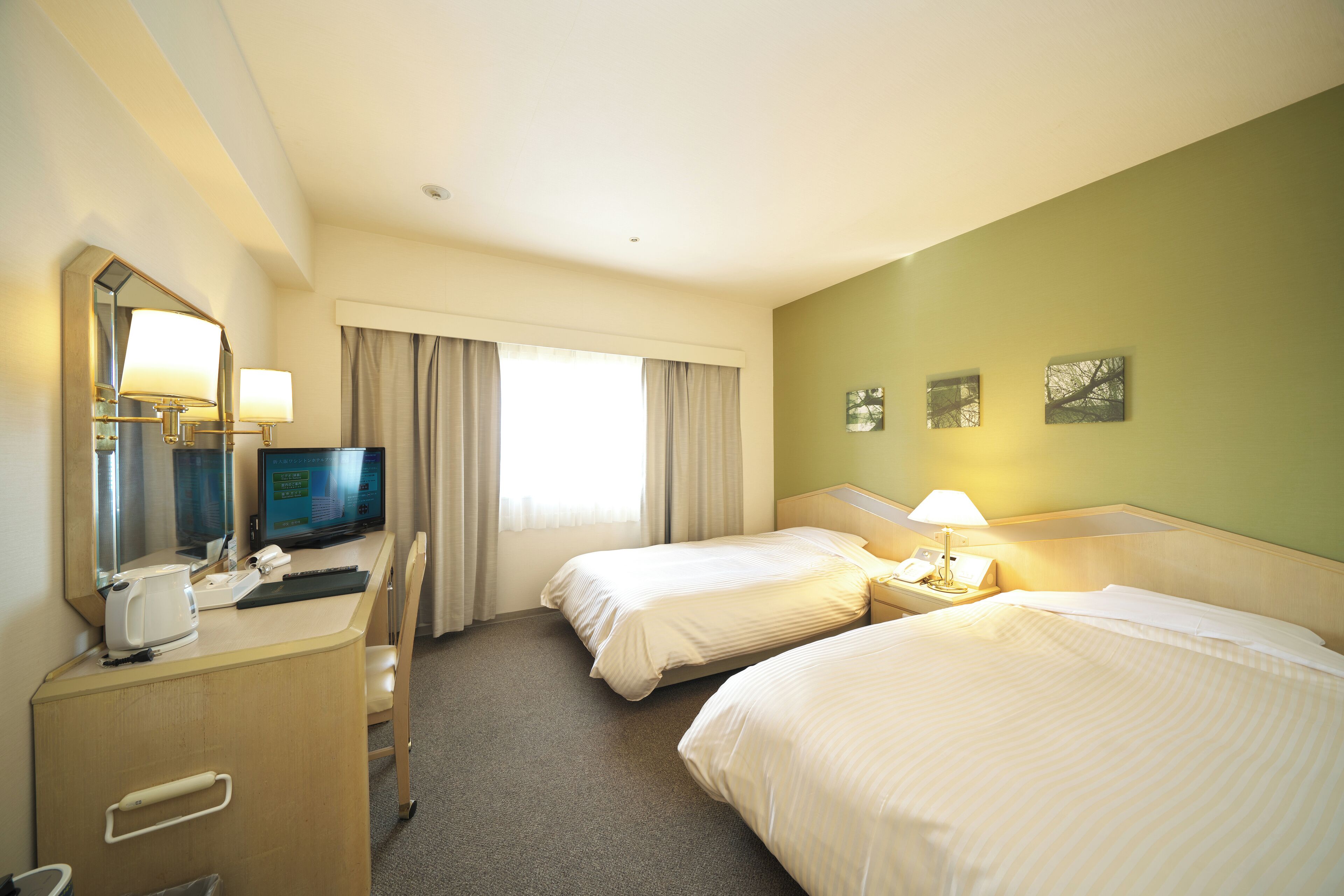 Duntäcken, gratis wi-fi och sängkläder