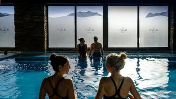 Sauna, tab panas, mata air panas / mata air mineral, perkhidmatan urut
