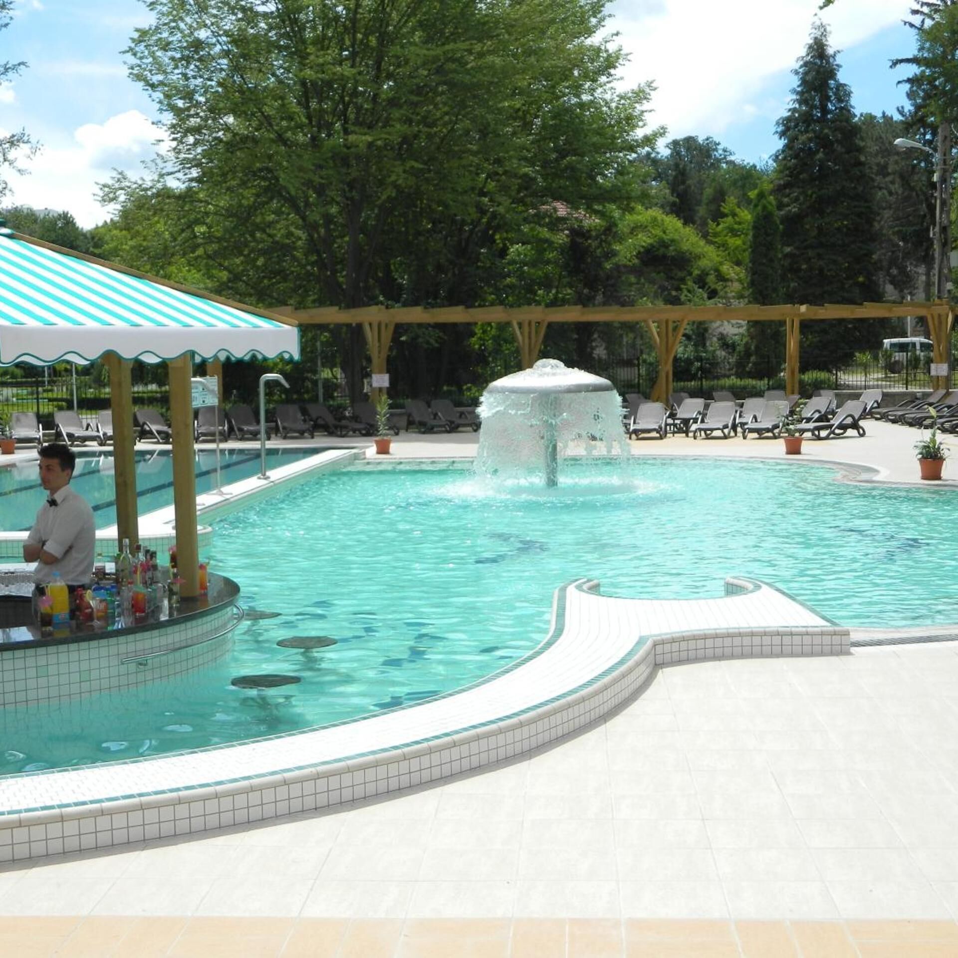 Seasonal outdoor pool