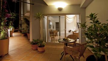Economy Studio, Terrace | 1 bedroom, in-room safe, desk, iron/ironing board