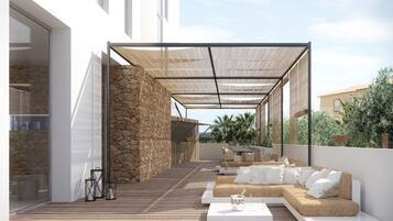 Entrada al alojamiento