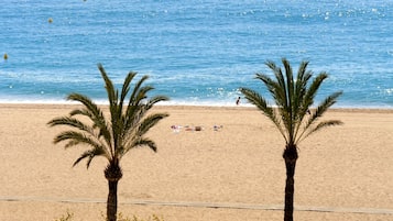 Vista a la playa o el mar