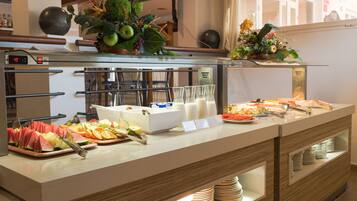 Daily buffet breakfast (EUR 10 per person)