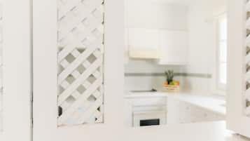 Departamento, 3 habitaciones | Cocina privada | Tetera eléctrica y tostadora