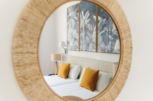 Villa | Caja fuerte, escritorio, cortinas opacas y ropa de cama