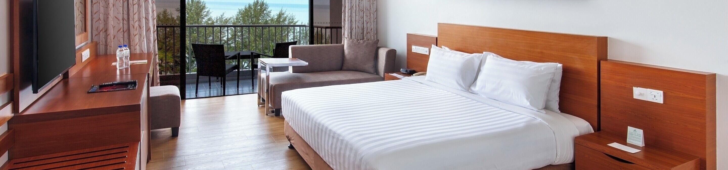 Chambre Deluxe, 1 très grand lit, vue mer (Grand)