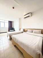 Free WiFi, bed sheets