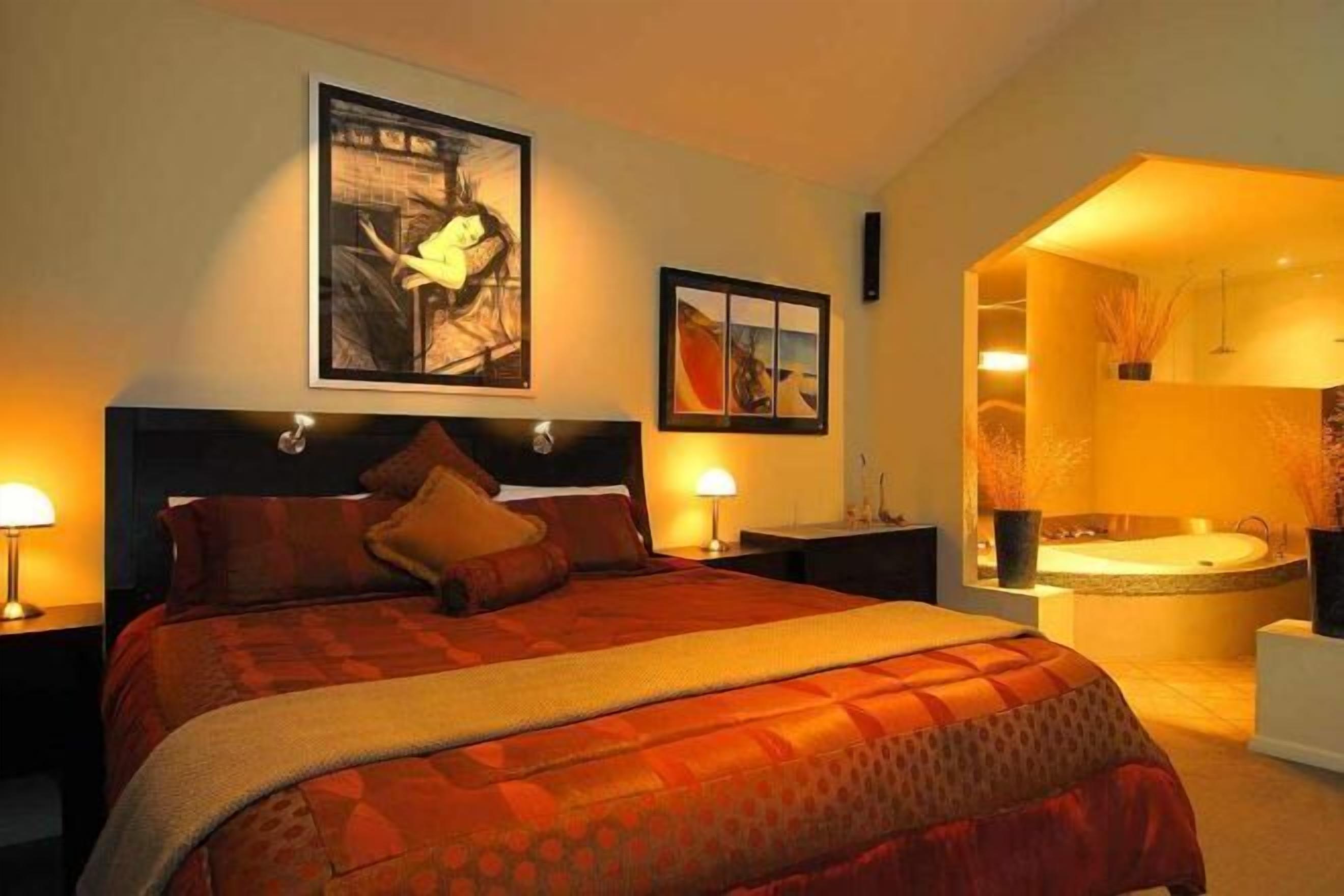 Egyptian cotton sheets, premium bedding, memory foam beds, in-room safe