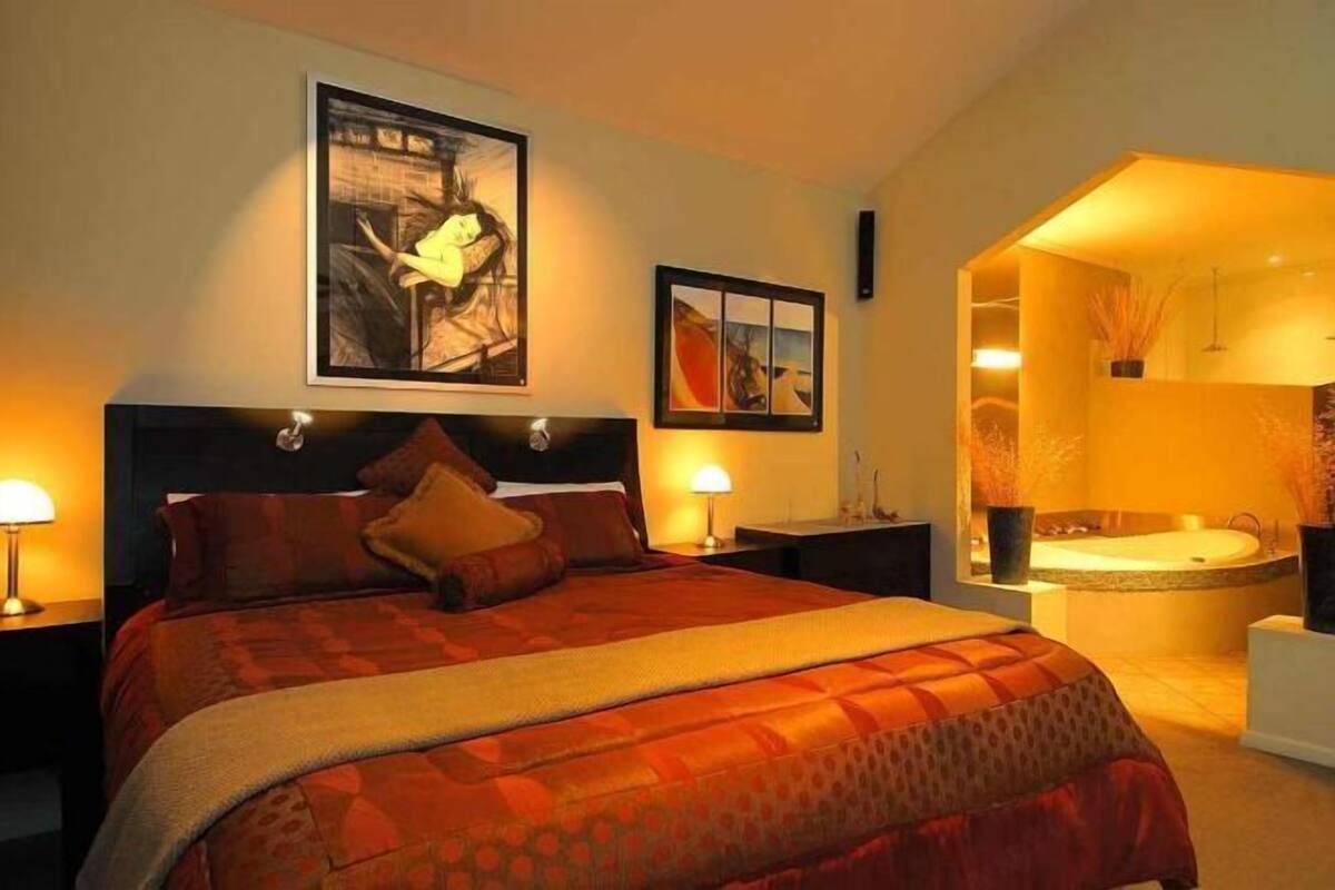 Egyptian cotton sheets, premium bedding, memory foam beds, in-room safe