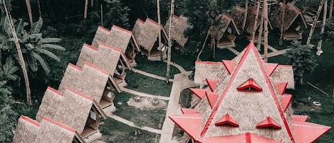 Façade de l’hébergement