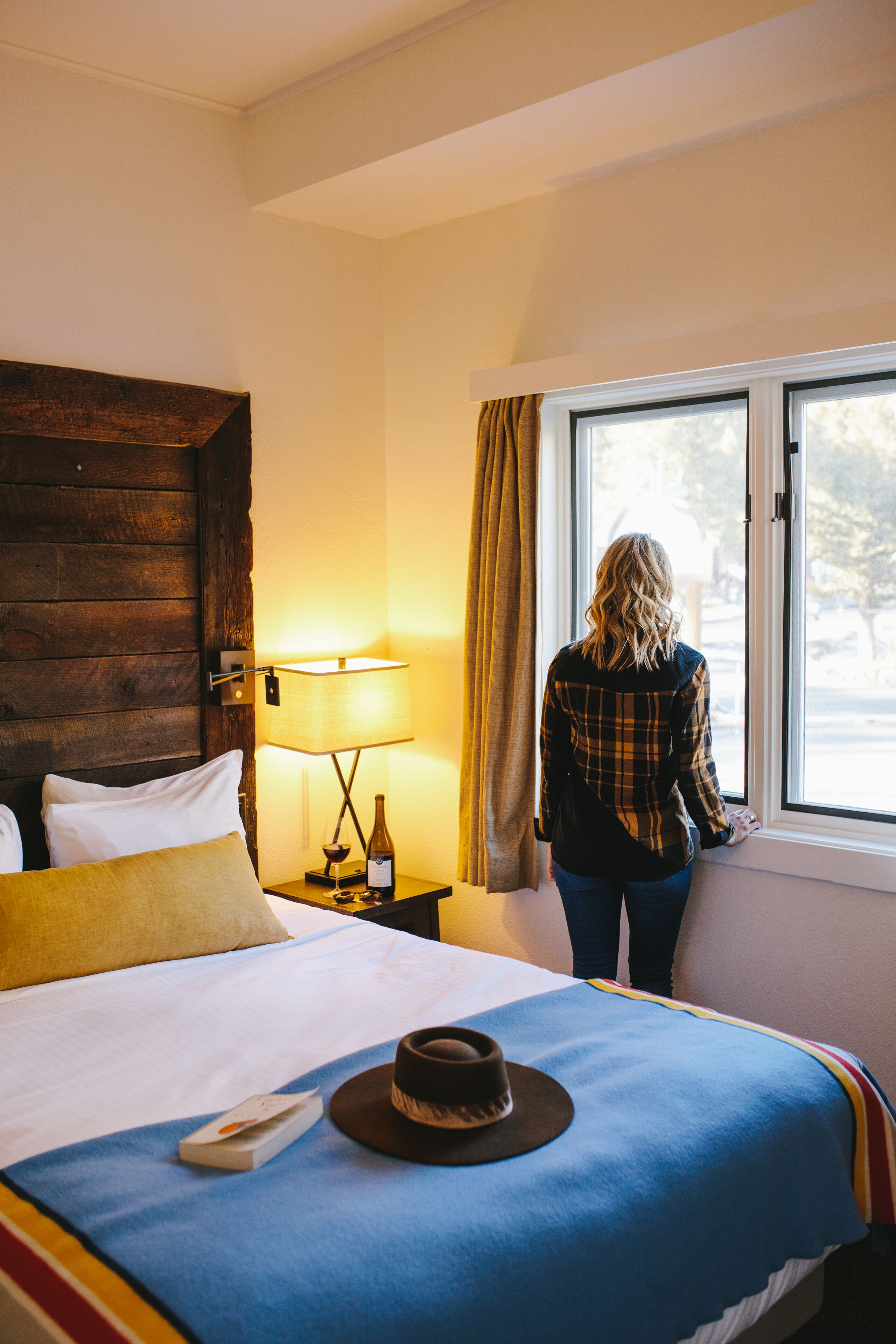 garden view 1 bedroom suite with queen bed and queen sofa bed | premium bedding, down duvets, in-room safe, individually decorated