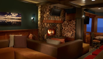 Fireplace at Sunnyside Restaurant & Lodge